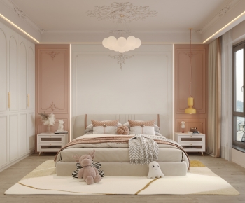 French Style Girl's Room Daughter's Room-ID:929989866