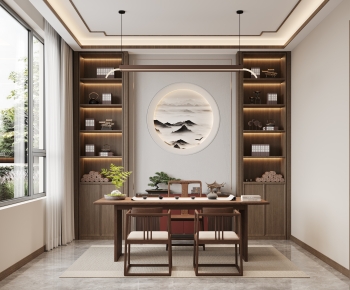 New Chinese Style Tea House-ID:893492944