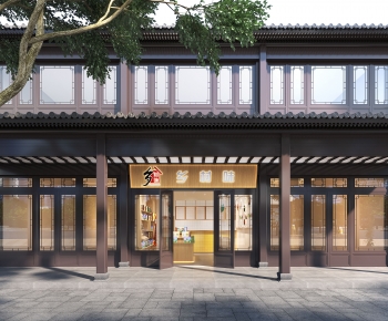 Chinese Style Facade Element-ID:178633934