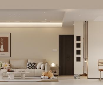Modern A Living Room-ID:373977901
