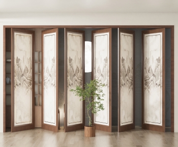 New Chinese Style Door-ID:389655115