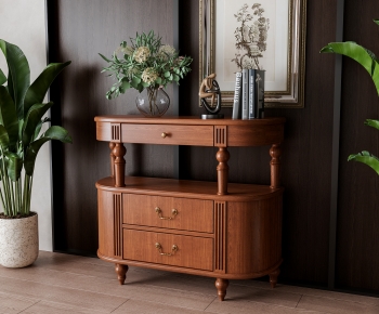 American Style Entrance Cabinet-ID:806701222