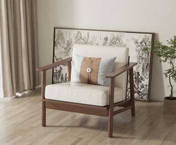 New Chinese Style Single Sofa-ID:429141044