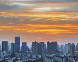 城市夕阳-ID:231177099