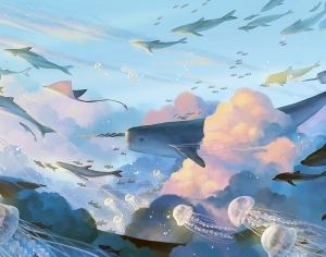 海洋壁画-ID:5887284