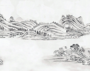 新中式壁画-ID:890033964
