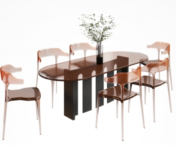 Modern Dining Table And Chairs-ID:461882113