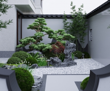 Chinese Style Courtyard/landscape-ID:131968022