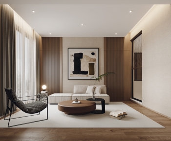 Modern A Living Room-ID:285656935