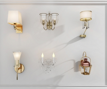 Simple European Style Wall Lamp-ID:810342071