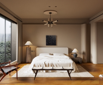 Wabi-sabi Style Bedroom-ID:550035007