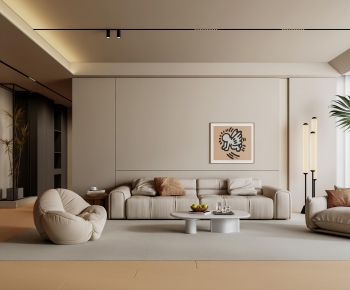 Modern A Living Room-ID:600307942