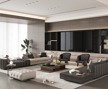 Modern A Living Room-ID:412745959