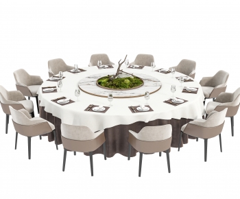 Modern Dining Table And Chairs-ID:679599053