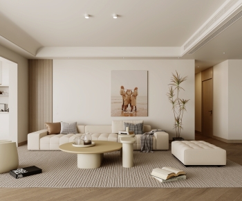 Modern A Living Room-ID:346406945