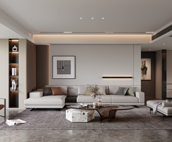 Modern A Living Room-ID:420146949