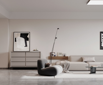 Modern A Living Room-ID:447380071