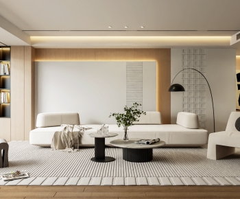 Modern A Living Room-ID:407553911