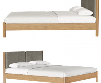 Modern Double Bed-ID:305723911