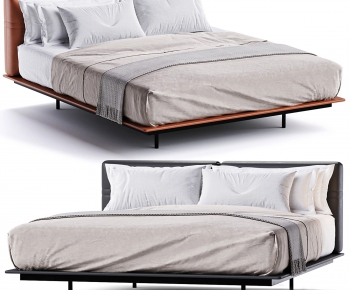 Modern Double Bed-ID:544850111