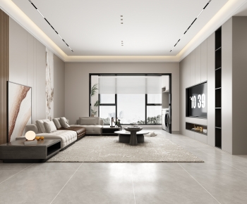 Modern A Living Room-ID:178985122