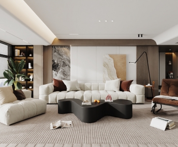 Modern A Living Room-ID:538718946