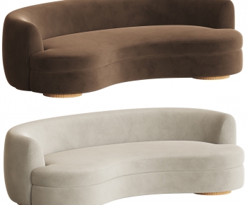 Modern Curved Sofa-ID:991281995