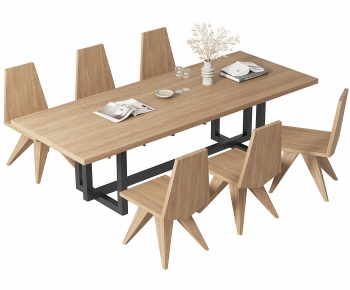 Modern Dining Table And Chairs-ID:829222926