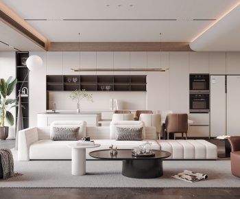 Modern A Living Room-ID:492288111