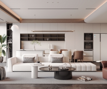 Modern A Living Room-ID:385267972