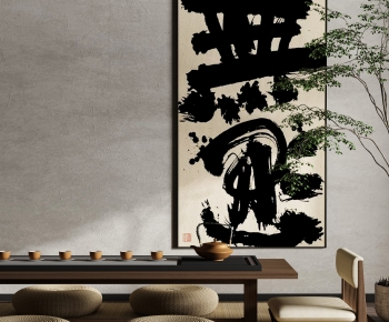 Chinese Style New Chinese Style Wabi-sabi Style Calligraphy And Painting-ID:635303024