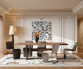 French Style Dining Room-ID:701586963