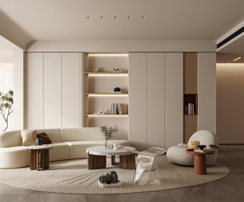 Modern A Living Room-ID:376735932