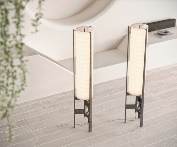 Modern Wabi-sabi Style Floor Lamp-ID:270290479