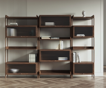 New Chinese Style Retro Style Bookcase-ID:805985932