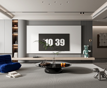Modern A Living Room-ID:581885108