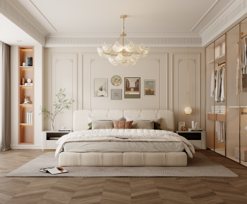 French Style Bedroom-ID:283979896