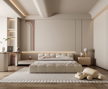 Modern Wabi-sabi Style Bedroom-ID:575969247