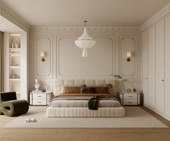 French Style Bedroom-ID:599541909