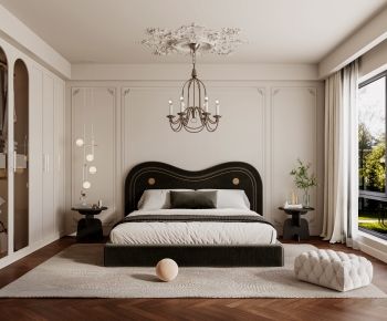 French Style Bedroom-ID:525691032