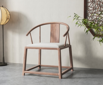 New Chinese Style Single Chair-ID:534781939