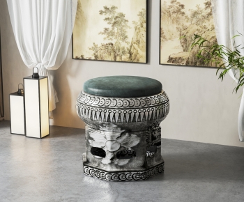 New Chinese Style Stool-ID:643897064