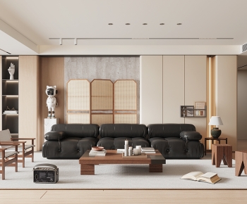 Modern A Living Room-ID:941787969