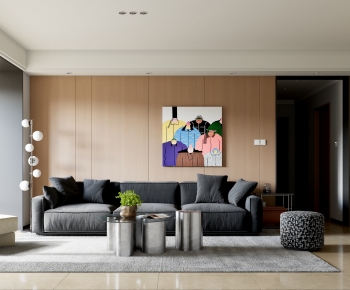 Modern A Living Room-ID:158674964