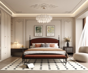 French Style Bedroom-ID:298080441