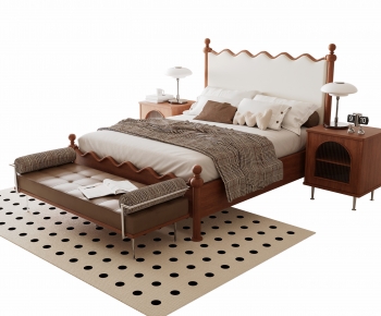 Modern Double Bed-ID:545279035