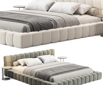 Modern Double Bed-ID:498956929