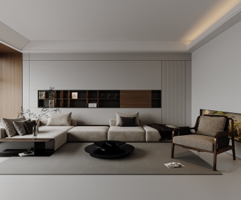 Modern A Living Room-ID:439306979