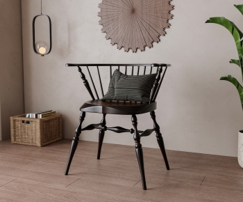 Retro Style Dining Chair-ID:280077938