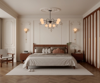 French Style Bedroom-ID:601000832